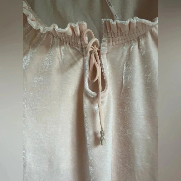 Free people Terese Velour Crop Top size M nwot - Picture 6 of 12